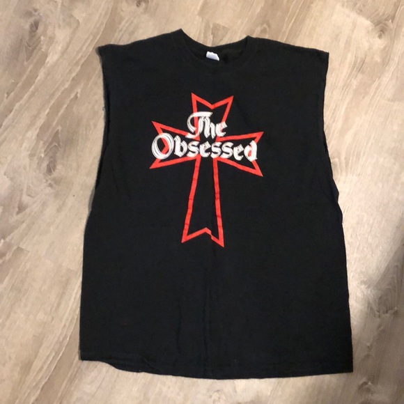 The Obsessed *Cut Sleeve* Tank - Picture 2 of 4
